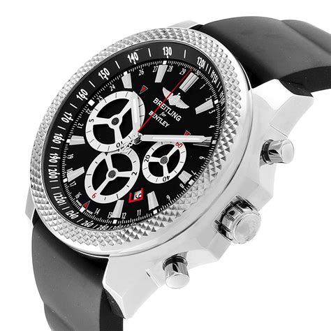 Breitling Bentley Barnato Racing Black Dial Mens Watch A25366 